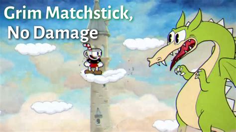 Cuphead: How To Beat Grim Matchstick .